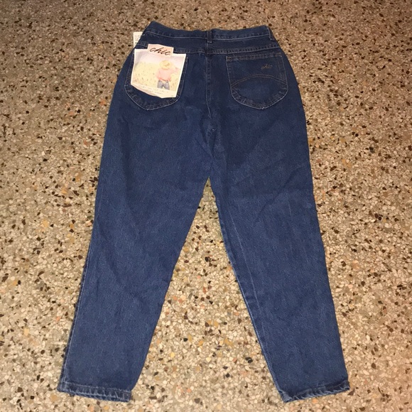Vintage Chic Mom Jeans High Waisted NWT 28 - Picture 3 of 8